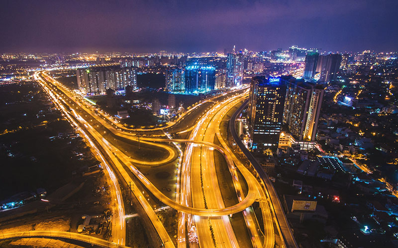 道路照明实景案例